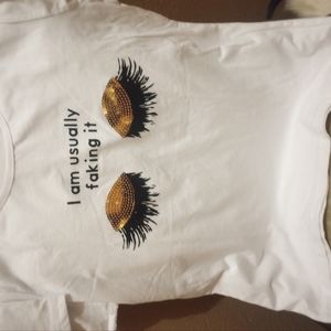Eyelash t shirt